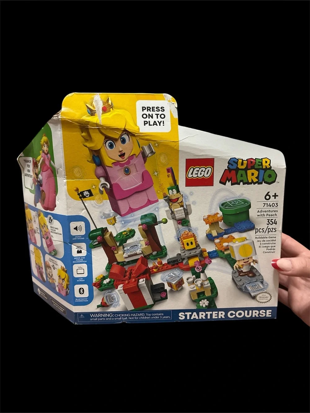 Lego Super Mario Adventures With Peach Starter Course - PLEASE READ DESCRIPTION
